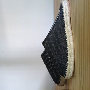 New Steve Madden Mesh espadrille mule clog flat Gilligan 7.5